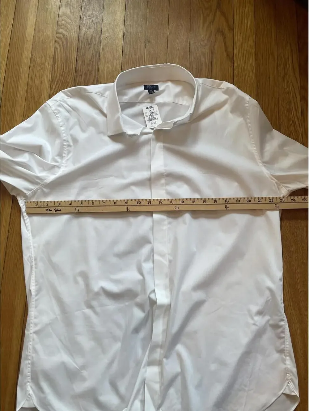 J. Crew Men's White Thomson Tuxedo Shirt 17.5 35 NWT Formal